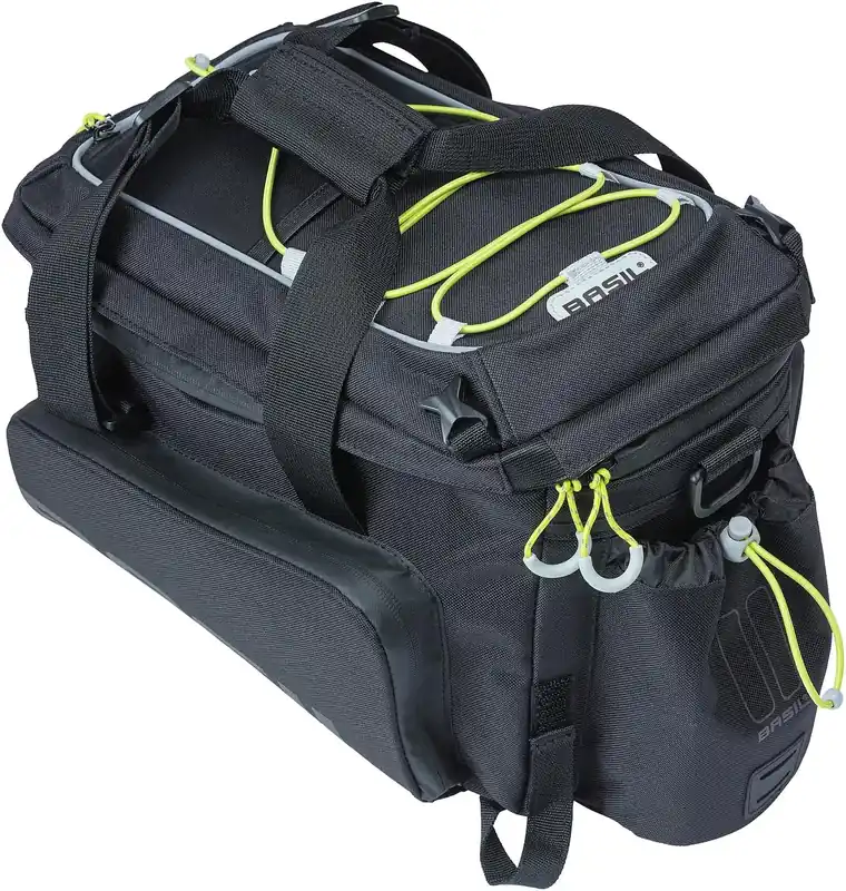 Basil Miles XL Pro Gepäckträgertasche schwarz,grün Neue Kollektion