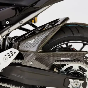 Billig BODYSTYLE Raceline Hinterradabdeckung ABS Kunststoff Carbon Look für YAMAHA MT-07, XSR700 / XTribute / Legacy, YZF-R7