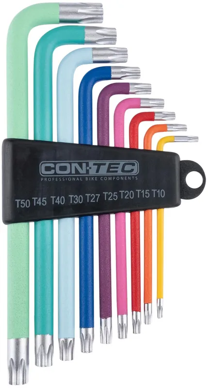 CONTEC Innensechsrund-Winkelschlüsselsatz TFM-255 Letzte Chance