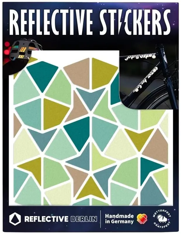 Reflective Berlin Reflexaufkleber Shapes bunt Kites &, Darts, amber Mega-Angebot