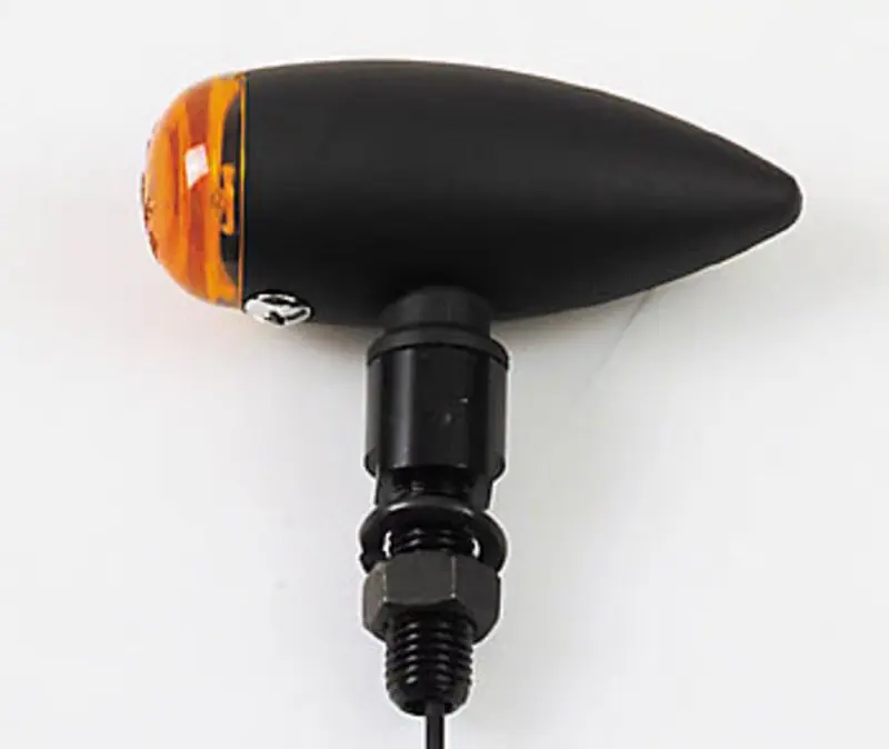 HIGHSIDER smart Micro-Bullet Glühlampen Blinker Gehäuse Schwarz / Linse Orange (Paar), Vorn & Hinten Online Kaufen