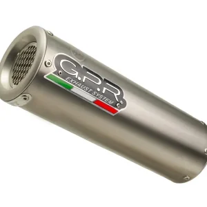 GPR Endschalldämpfer Kawasaki Z 750 - R 2007/14 EC-Approv. slip-on exhaust M3 Titanium NatUral Wochenendangebot