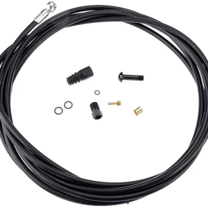 Tektro Bremsleitungs-Kit 3200 mm Banjo Anschluss schwarz Highlight
