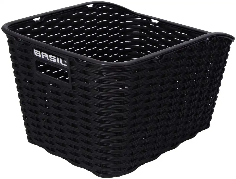 Solange Der Vorrat Reicht Basil Weave WP Korb schwarz