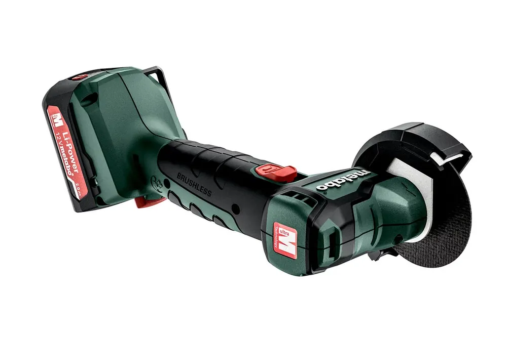 Begrenztes Angebot Metabo Akku-Winkelschleifer PowerMaxx CC 12 BL