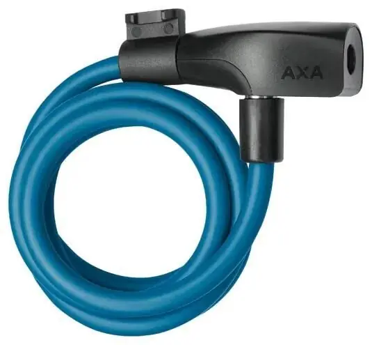 Axa Kabelschloss Resolute 8/120 petrol blau Saisonangebot