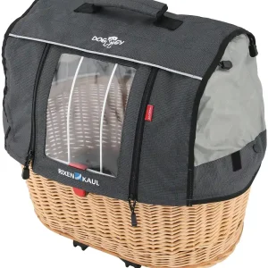 KLICKfix Tierkorb Doggy Basket braun,grau,weiß Neuheit