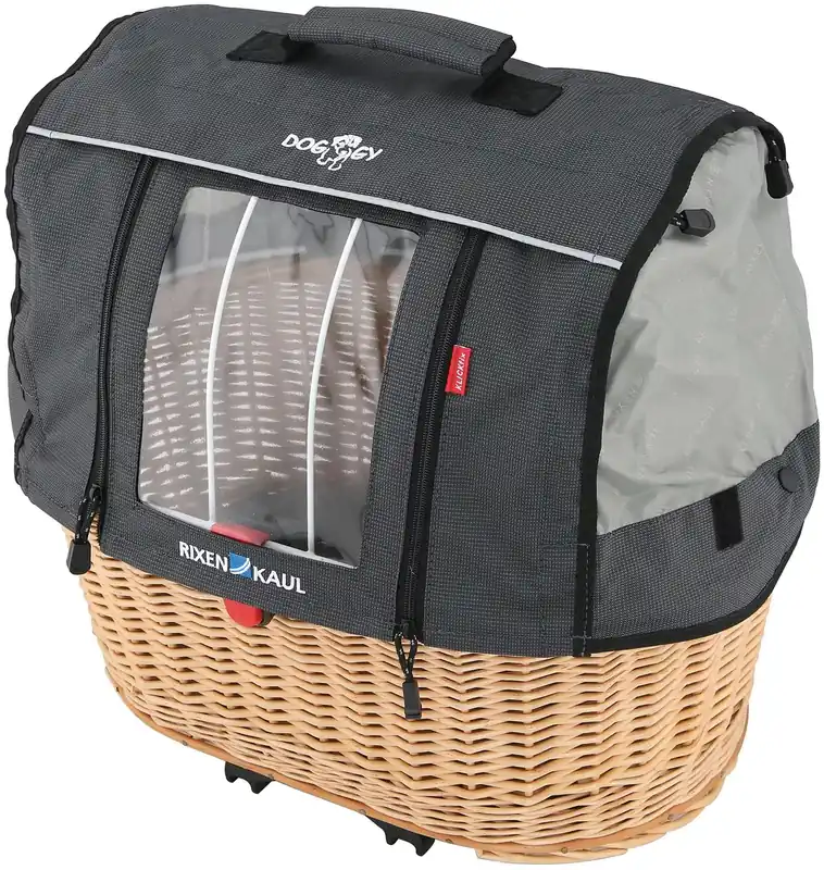 KLICKfix Tierkorb Doggy Basket braun,grau,weiß Neuheit