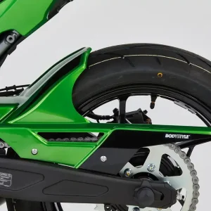 BODYSTYLE Sportsline Hinterradabdeckung ABS Kunststoff grün/schwarz für KAWASAKI Ninja 650 Sofort Bestellen