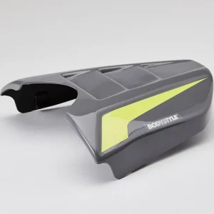 Abverkauf BODYSTYLE Sportsline Sitzkeil ABS Kunststoff grau/gelb für YAMAHA MT-10 / SP