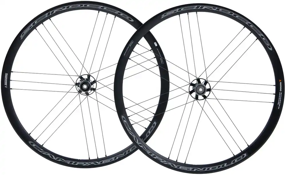 Heißes Angebot Campagnolo Laufradsatz Scirocco DB Renn 28 Zoll schwarz
