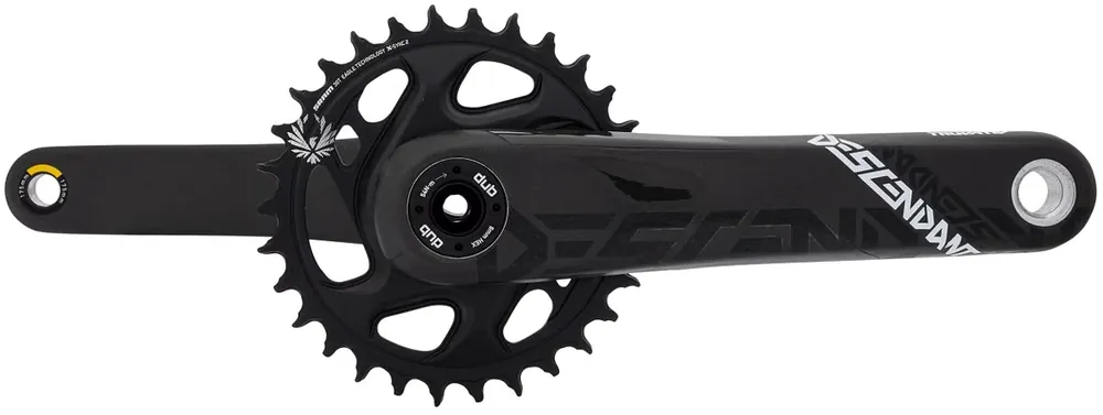 Truvativ Kettenradgarnitur Descendant Carbon Eagle 30 Zähne schwarz Finale Aktion