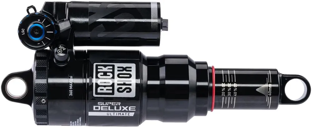 RockShox Federbein Super Deluxe Ultimate RC2T 190 mm x 40 mm schwarz Saisonangebot