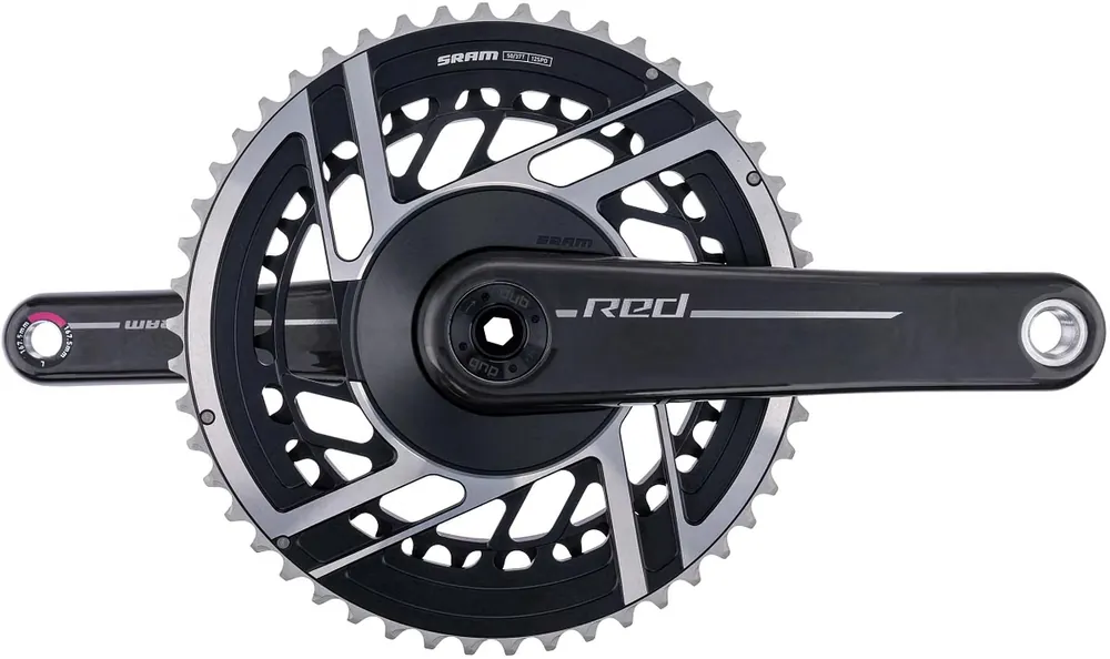 SRAM Kettenradgarnitur Red E1 37/50 Zähne 167,5 mm schwarz Nur Für Kurze Zeit