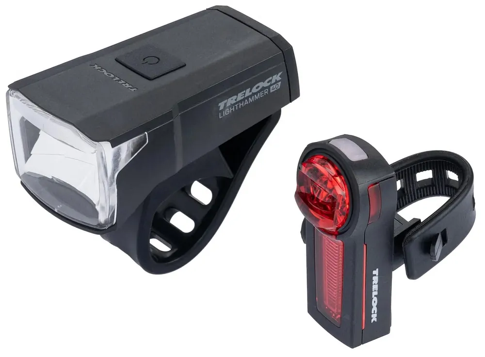 Angebot Trelock Leuchten-Set Lighthammer LS 440 / LS 740 schwarz