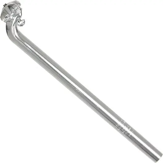 Neue Ware Kalloy Sattelstütze 25,0 mm 400 mm silber sandgestrahlt