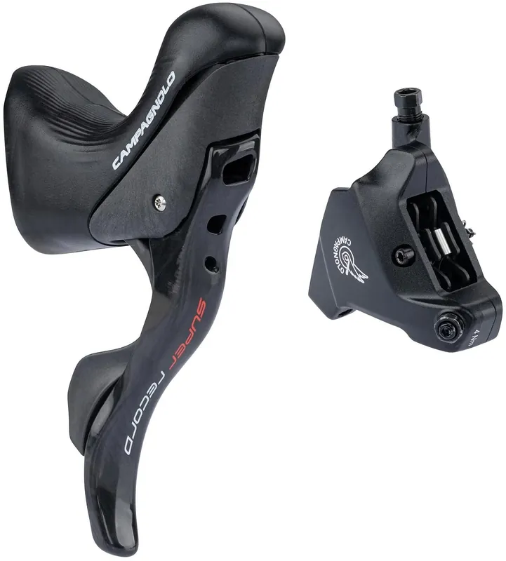 Campagnolo Scheibenbremse Super Record 12s rechts 160 mm schwarz Zertifiziert