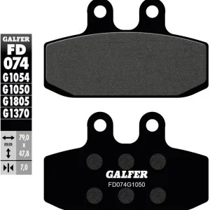 Direktkauf Galfer Bremsbelag G1050 - Organisch Scooter, Bremsbelag "FD074" Satz