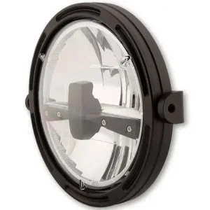 HIGHSIDER pro 7 Zoll Scheinwerfer Frame-R1 Typ 3 LED Schwarz Seitliche Befestigung Neue Kollektion