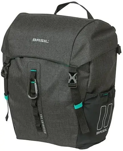 Jetzt Kaufen Basil Einzeltasche Discovery 365D schwarz 9 l MIK Hooks