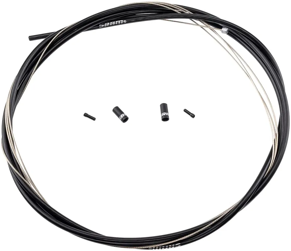 SRAM Schaltzug-Set SlickWire schwarz bestehend aus Außenhülle 2000 mm Schneller Versand