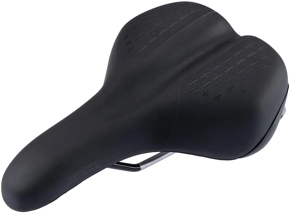 Nur Für Kurze Zeit CONTEC Sattel Anatomic schwarz Maße (L x B) 279 x 179 mm