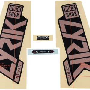 Online Kaufen RockShox Dekor Set Signatur Series schwarz, rot für schwarze Tauchrohre