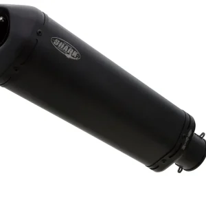 Direktkauf Shark Performance ENDSCHALLDÄMPFER Edelstahl beschichtet schwarz-matt DSX-10 Endschalldämpfer Ø60 mm L360mm e3 1218 (9) / e24 00040G Universal