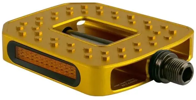 by,schulz Plattform-Pedal M.2 View CNC gold Ausverkauf