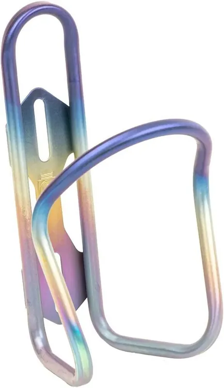 Markenprodukt Silca Trinkflaschenhalter Anodized Titanium TI bunt