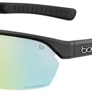 Bollé Brille Victus schwarz black frost, Gläser Phantom Clear Green Direktkauf