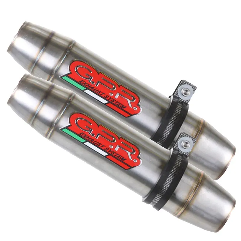 GPR Endschalldämpfer Triumph Speed Triple 1050 2011/15 e3 Pair EC-Approv. slip-on exhaust Deepton Günstig