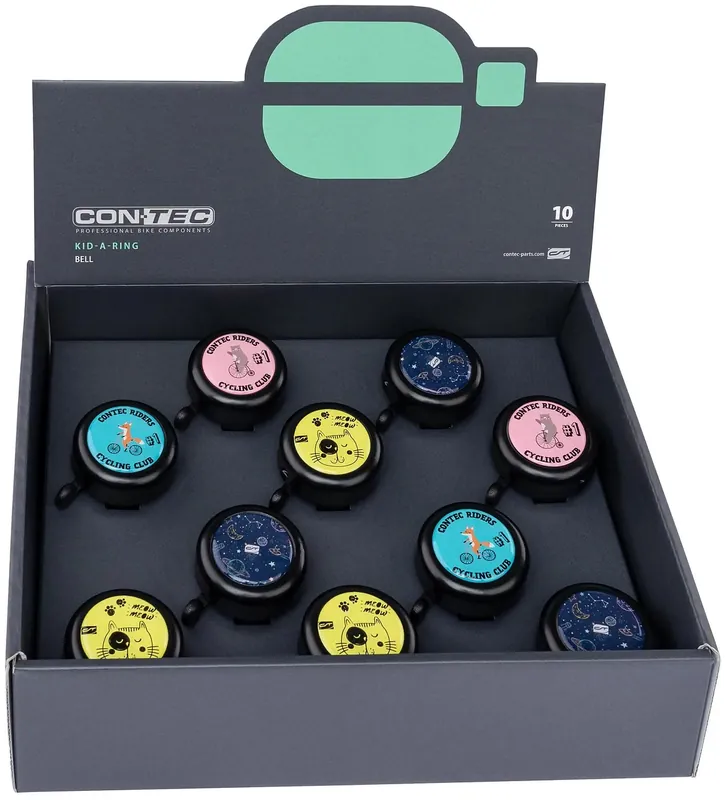 Ausverkauf CONTEC Kinderglocke Kid-a-Ring 55 mm bunt