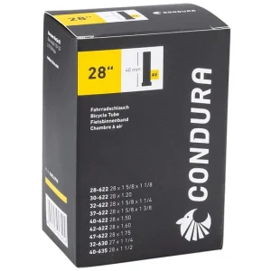 Condura Schlauch 28 Zoll Schraderventil 40 mm schwarz Super-Preis