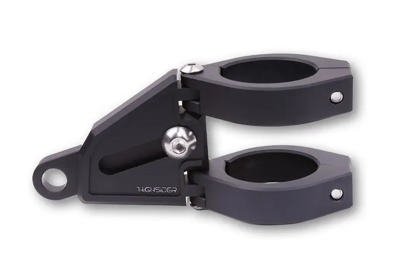 HIGHSIDER pro Extend Lampenhalter Schwarz Set, CNC, Aluminium, Für Ø 42-43 mm, Längenverstellbar Billig
