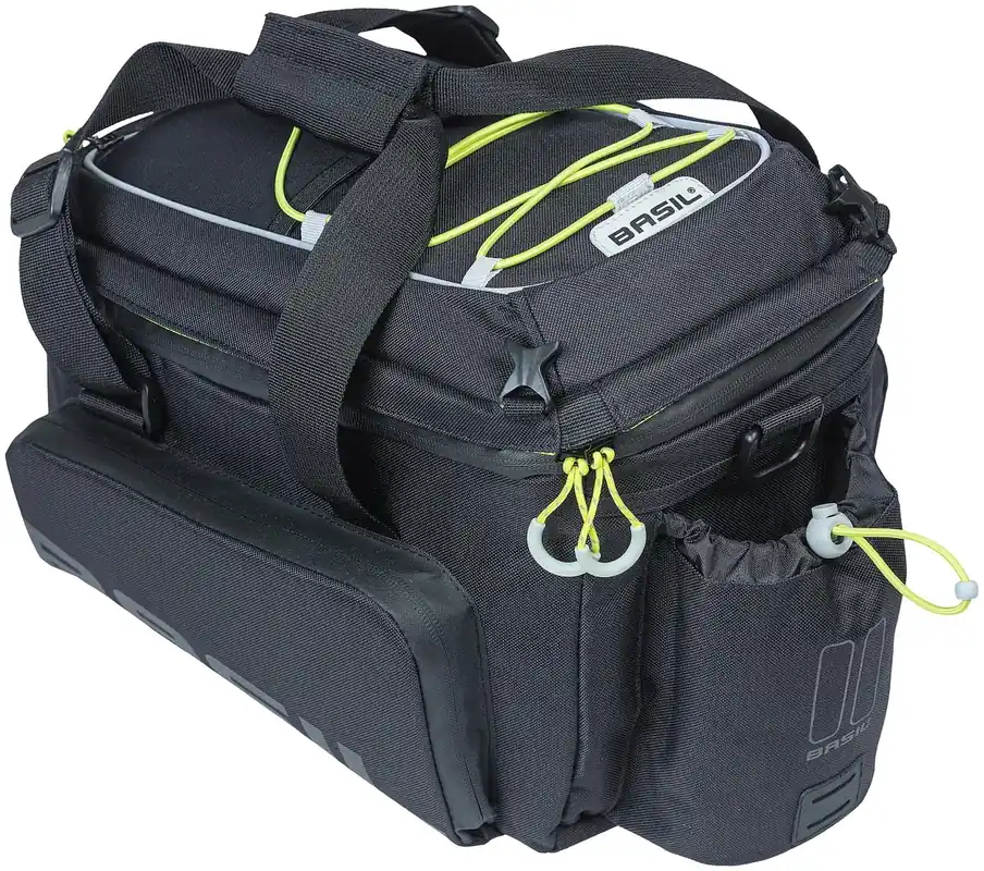Bestpreis Basil Miles XL Pro Gepäckträgertasche schwarz black lime