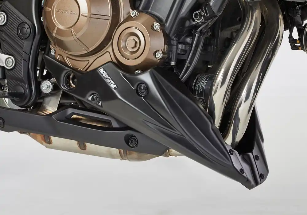 BODYSTYLE Sportsline Bugspoiler ABS Kunststoff orange für HONDA CB500F Heißes Angebot