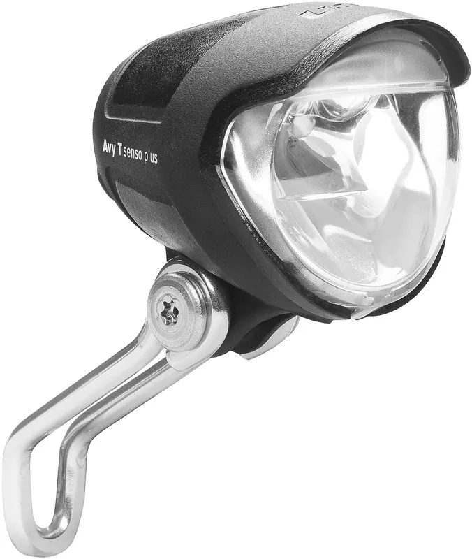 Must-Have Busch + Müller Scheinwerfer Lumotec IQ Avy schwarz "N plus", mit Standlichtfunktion, lose