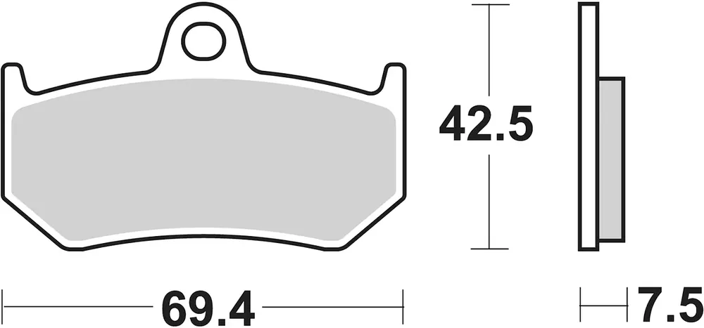 SBS Bremsbelag 763RQ Road Racing Carbon Tech Wochenendangebot