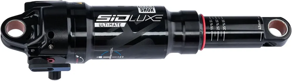 Kracherpreis RockShox Federbein SIDLuxe Ultimate 3P 190 mm x 45 mm schwarz Body Standard
