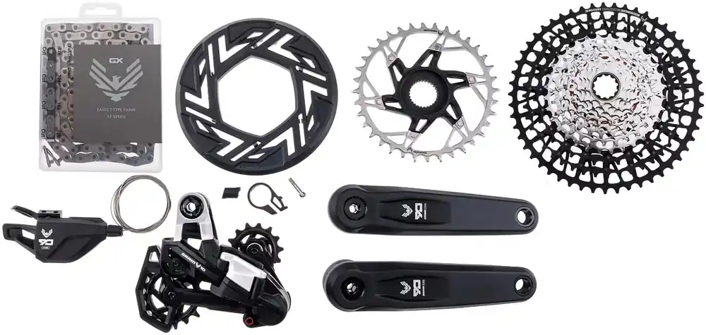 Neu SRAM Schaltgruppen-Set Eagle 90 Transmission E-Bike für Bosch Antrieb mit ISIS Kurbelsatz 17