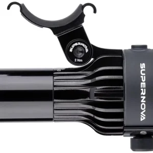 Bestseller Supernova Scheinwerfer Airstream 2 schwarz Upside Down Version, inkl. Lenkerhalter