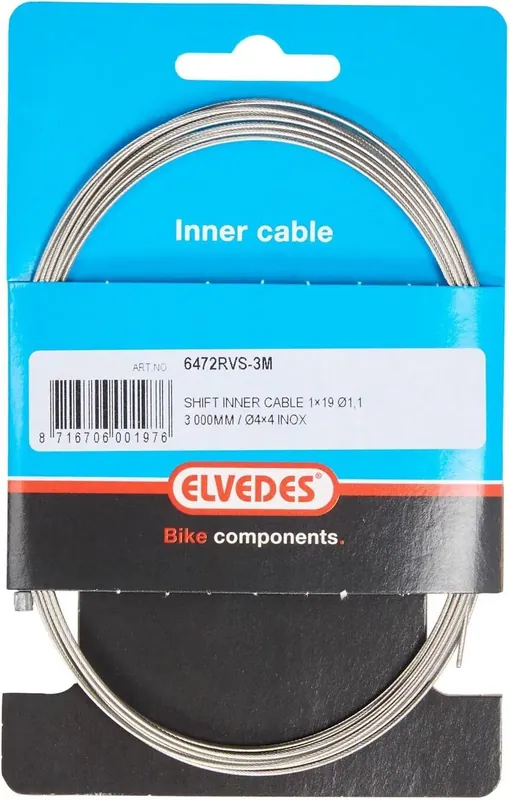 Elvedes Schaltzug 19 strands 3000 mm silber Highlight