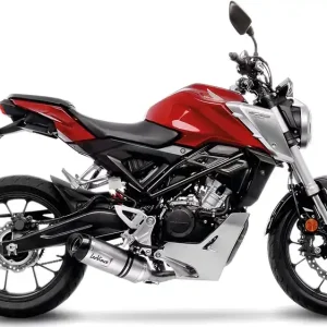 Highlight LeoVince Komplettanlage Edelstahl SBK LV ONE EVO für HONDA CB 125 R mit Katalysator