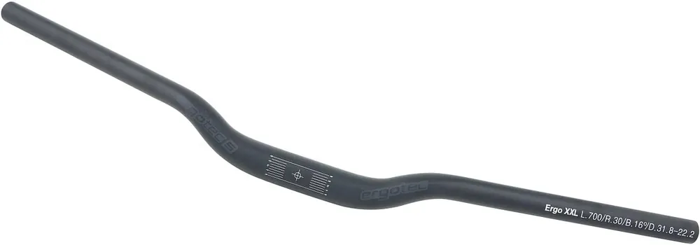 Kracherpreis ergotec Lenker Ergo 31,8 mm XXL schwarz