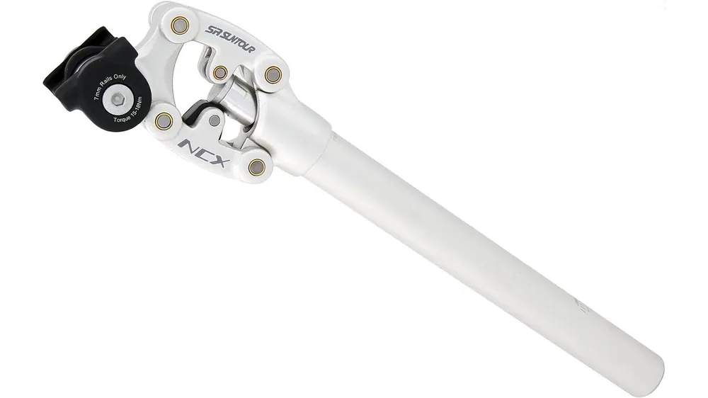 SR Suntour Parallelogramm-Federsattelstütze SP25 30,9 mm silber Top-Angebot