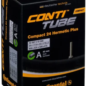 Neu Continental Schlauch Compact Wide Hermetic Plus 24 Zoll schwarz
