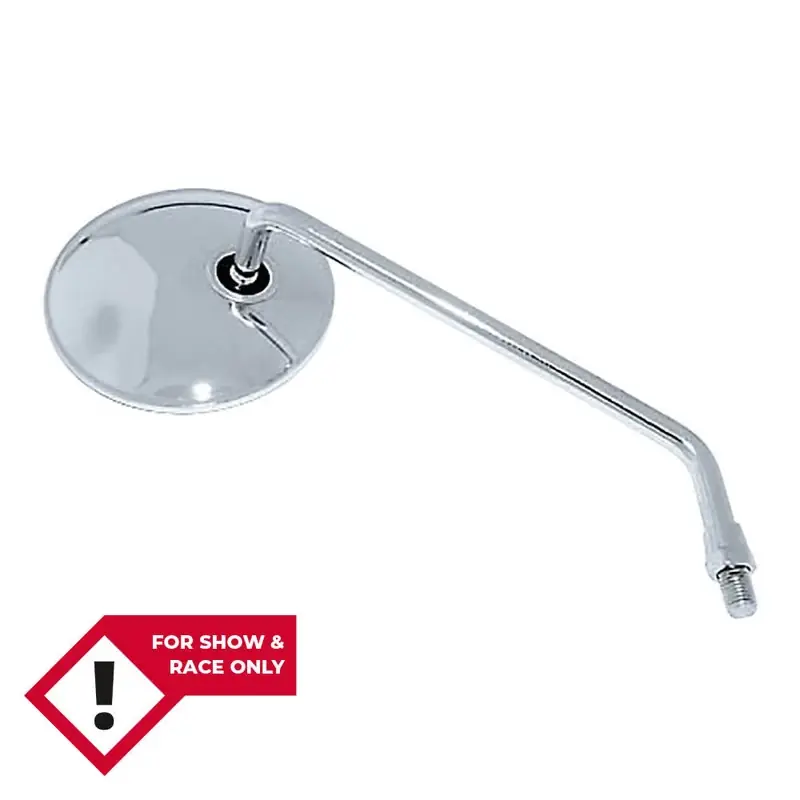 Rabatt HIGHSIDER smart Lenkerspiegel Chrom Lang Und Rund (1Stck.)