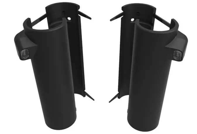 Garantierte Lieferung MOTOISM LED Gabelcover-Blinker "Three Seamless" für Triumph Speedmaster
