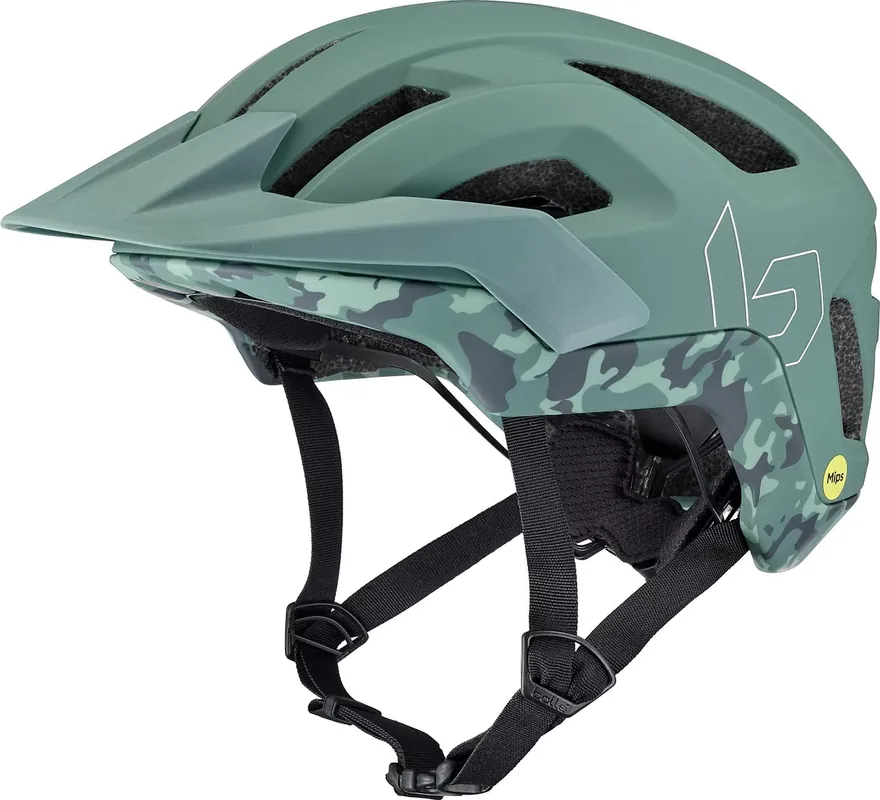 Neue Kollektion Bollé MTB-Helm Eco Adapt MIPS grün Gr. M
